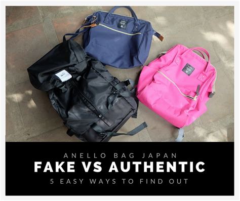 anello bag fake vs original|anello bag real or real.